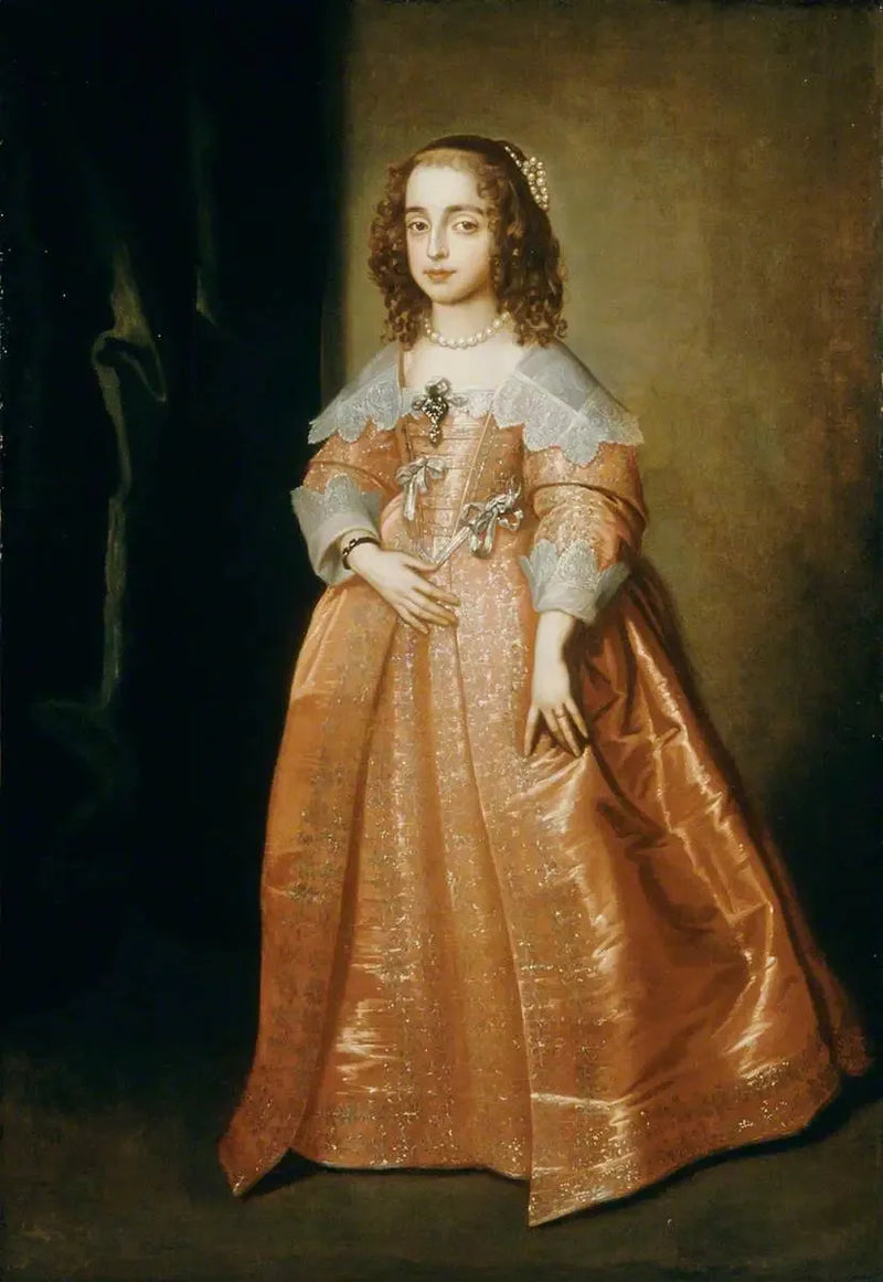 मैरी, ऑरेंज की राजकुमारी (1631-1660), चार्ल्स प्रथम की बेटी - Antoine van Dyck