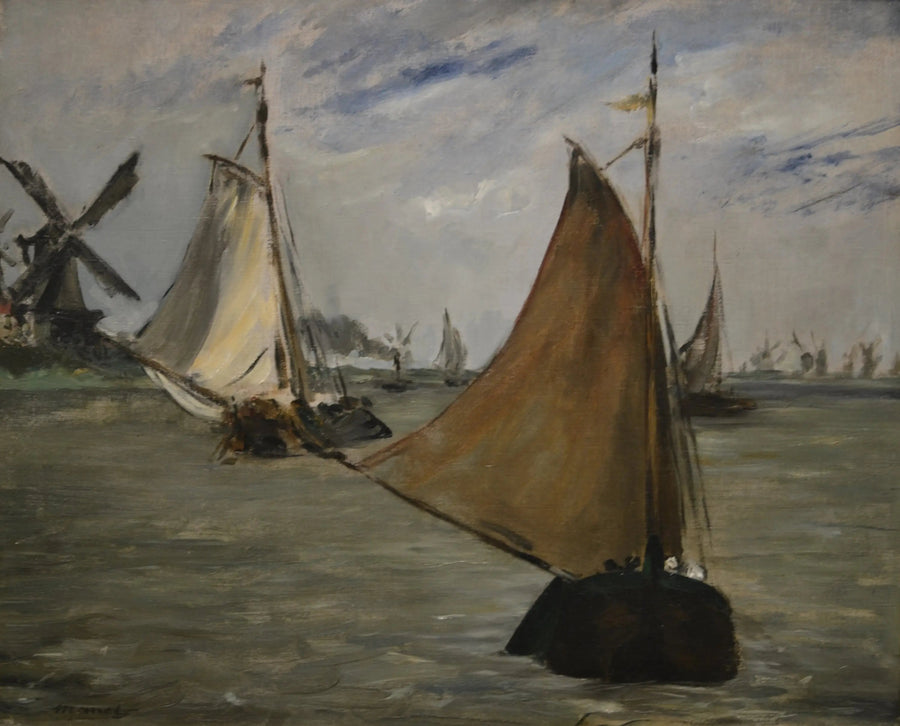 हॉलैंड में समुद्र - Édouard Manet
