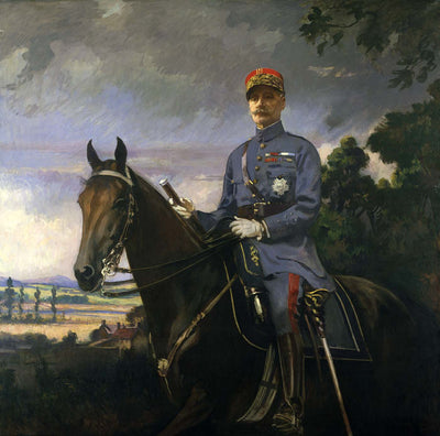 Marshal Ferdinand Foch - Edmund Charles Tarbell - Alpha Reproduction