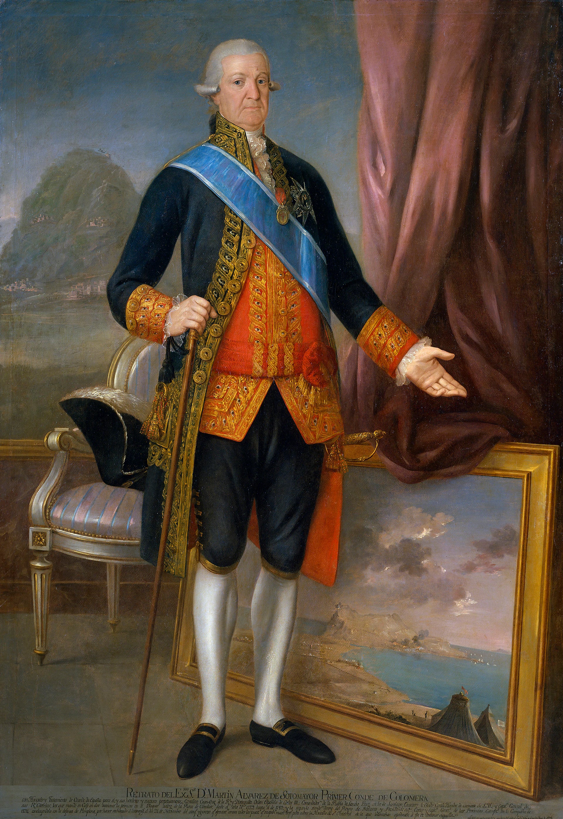 Martin Antonio Álvarez de Sotomayor et Soto-Flores, comte de Colomera - Agustín Esteve y Marqués