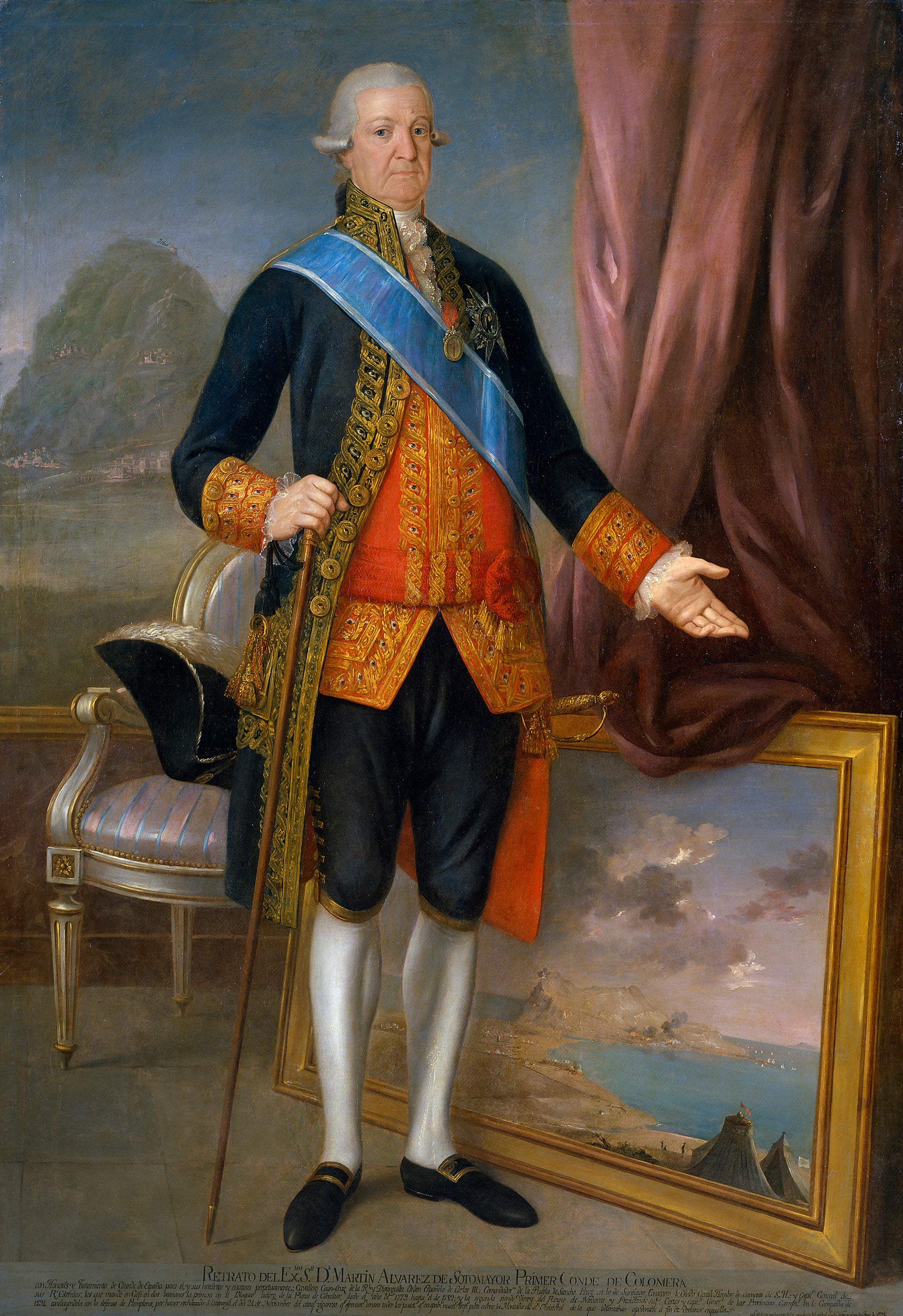 Martin Antonio Álvarez de Sotomayor et Soto-Flores, comte de Colomera - Agustín Esteve y Marqués