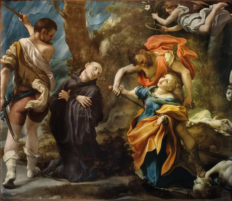 चार संतों का व्रत - Antonio da Correggio