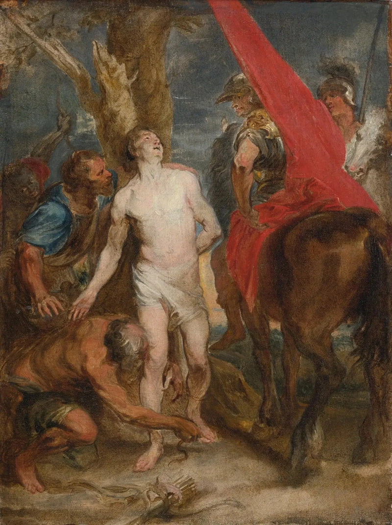 संत सेबेस्टियन की मृत्यु - Antoine van Dyck