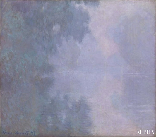 Matinée sur la Seine de Claude Monet - Reproductions de tableaux et peintures haut de gamme