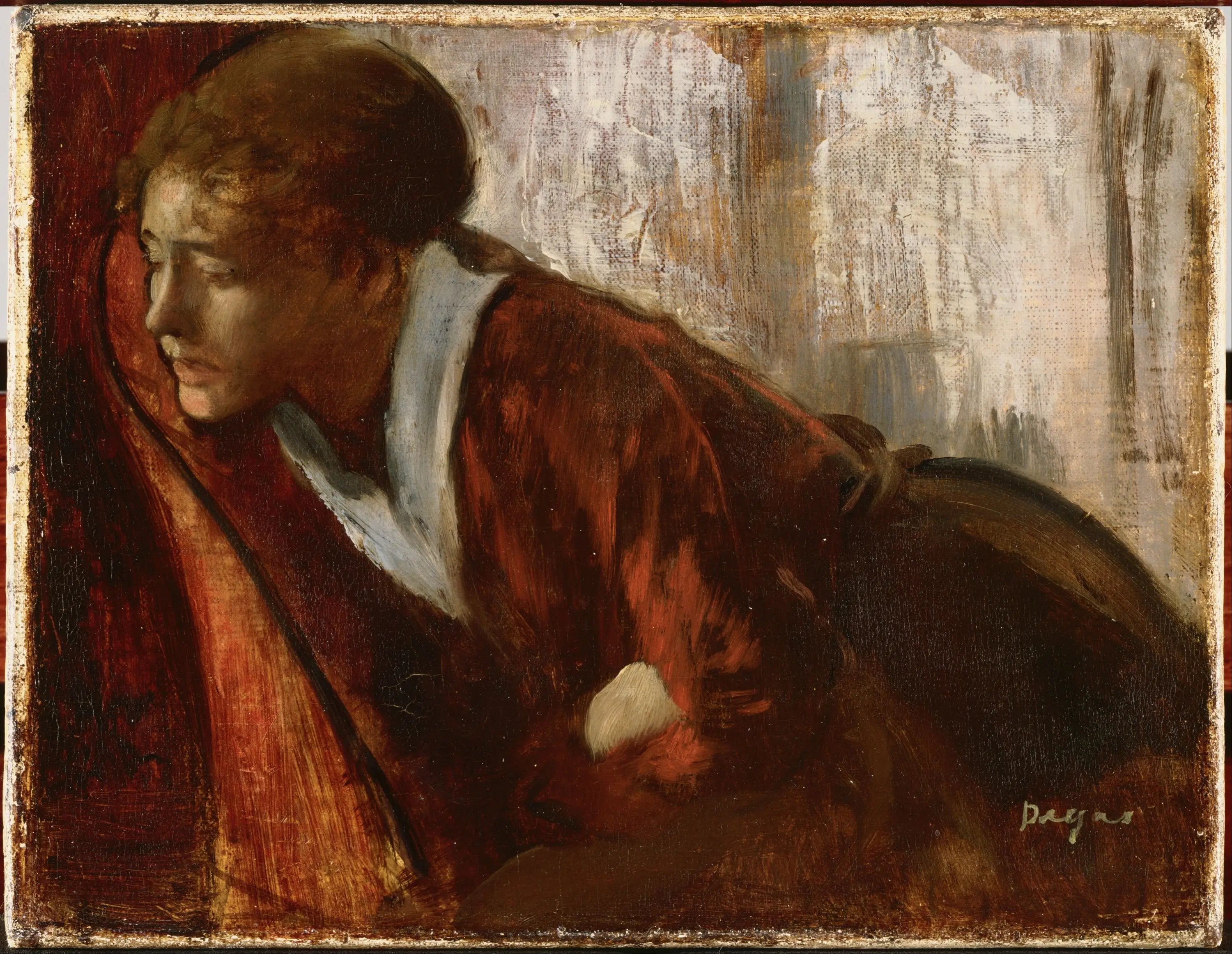 Mélancolie - Edgar Degas image 1 reproduction réalisée par Alpha Reproduction