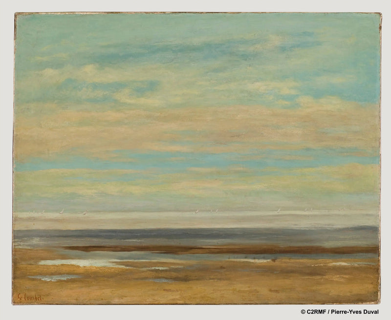 पालावास में शांति - Gustave Courbet