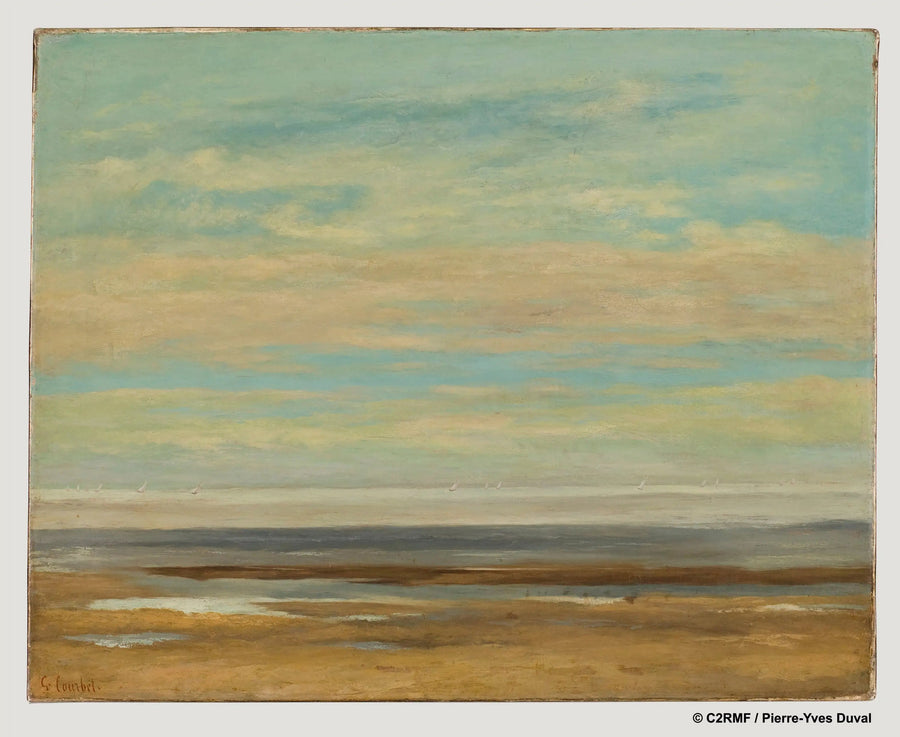 पालावास में शांति - Gustave Courbet