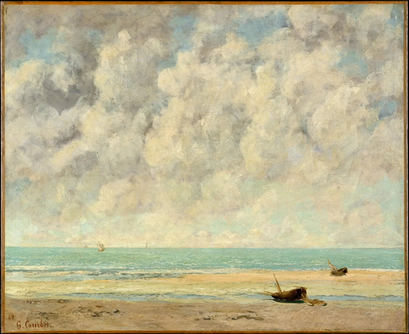 शांतिपूर्ण शांति - Gustave Courbet