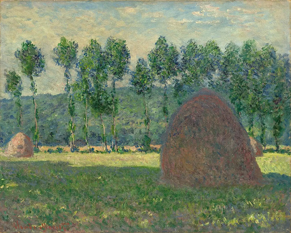 Meule près de Giverny - Claude Monet - Alpha Reproduction