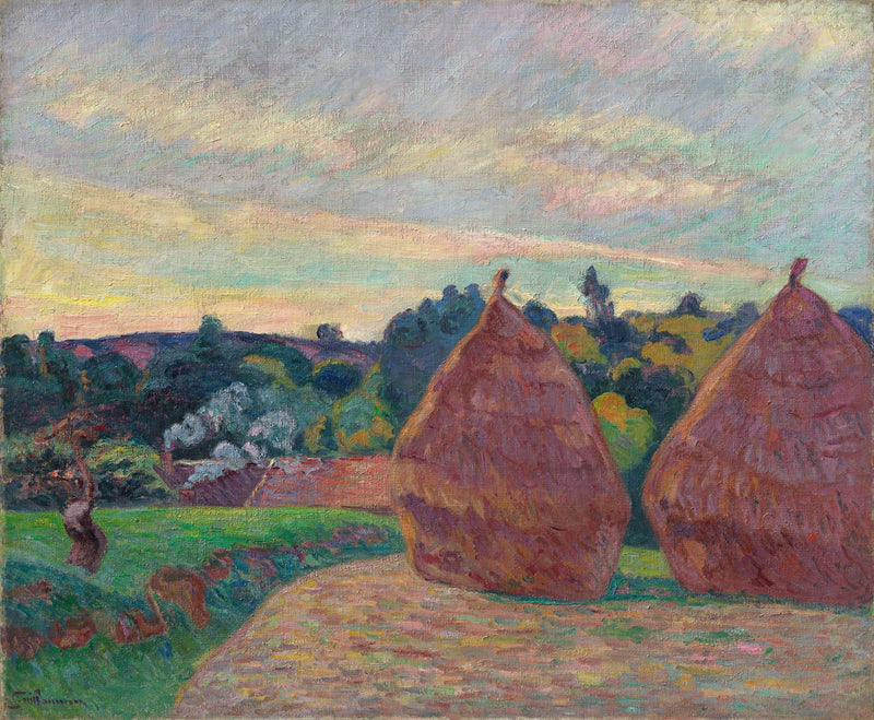 Île-de-France में अनाज के दाने - Armand Guillaumin