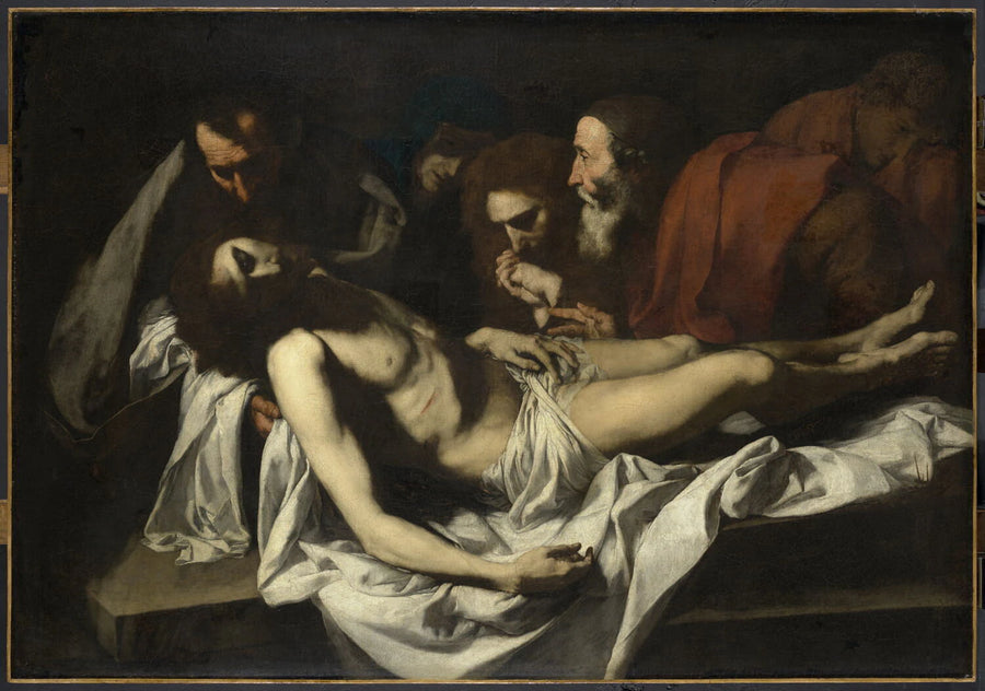 La Mise au tombeau - Jusepe de Ribera