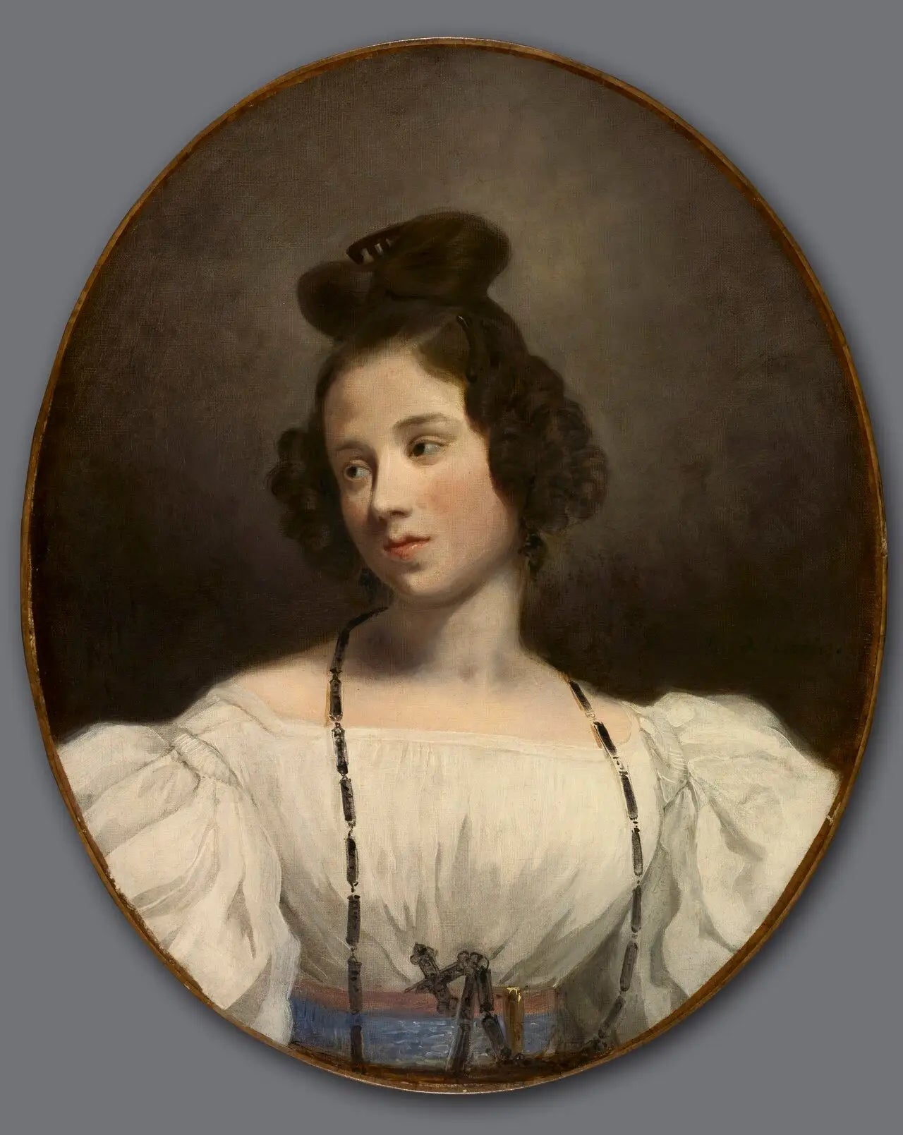 Mlle. Alexandrine-Julie de la Boutraye - Eugène Delacroix image 2 reproduction d’œuvre d’art à l’huile