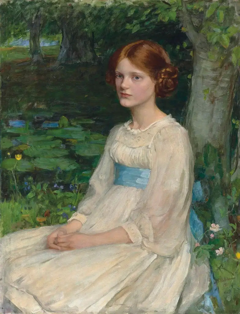 मिस बेट्टी पोलॉक - जॉन विलियम वाटरहाउस