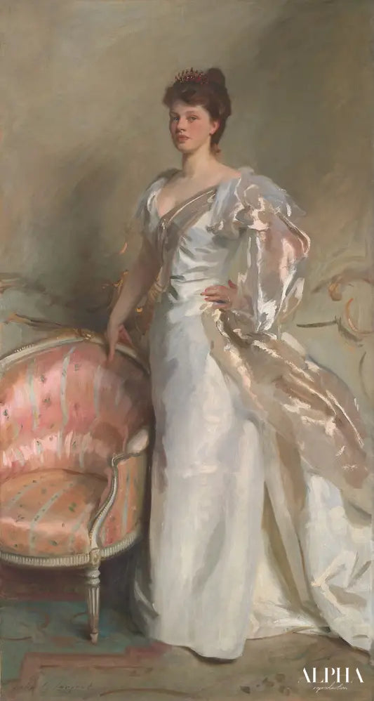 Mme George Swinton - John Singer Sargent - Reproductions de tableaux et peintures haut de gamme