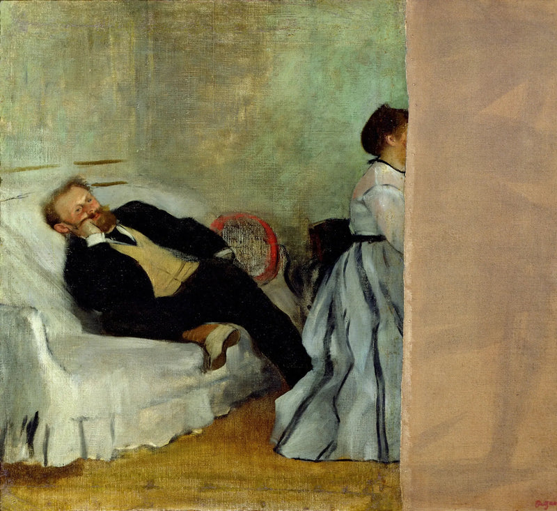 श्रीमान और श्रीमती Édouard Manet - Edgar Degas
