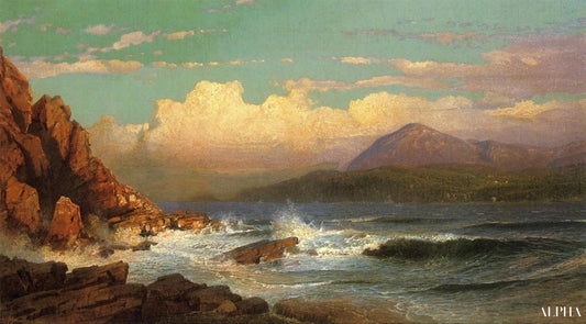 Mont-Désert, Maine - William Trost Richards - Reproductions de tableaux et peintures haut de gamme