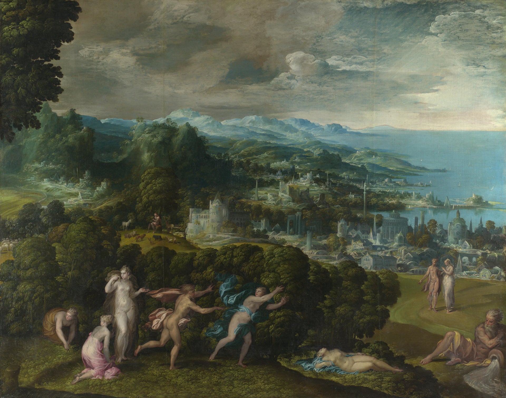 La mort d'Eurydice - Nicolò dell'Abbate