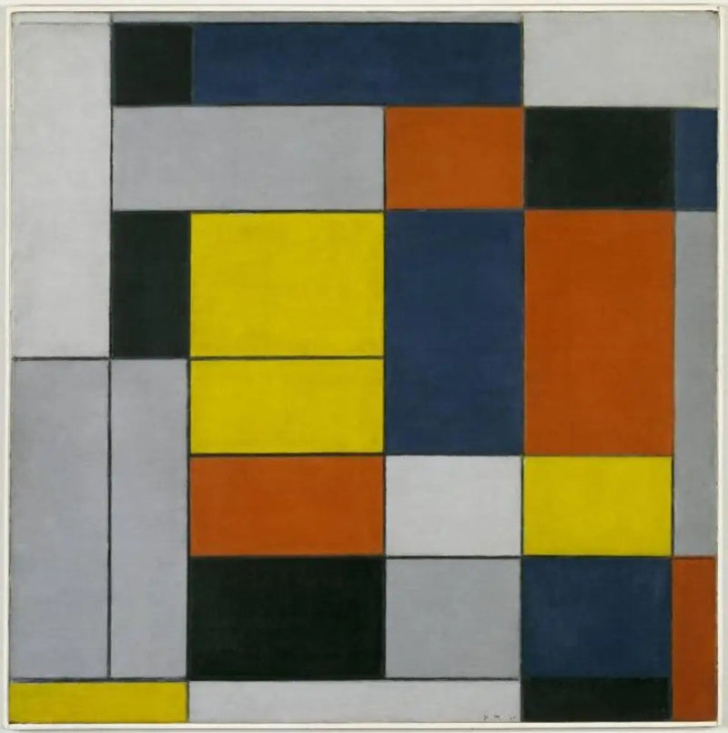 संख्या VI / रचना संख्या II - पीट मॉंड्रियन