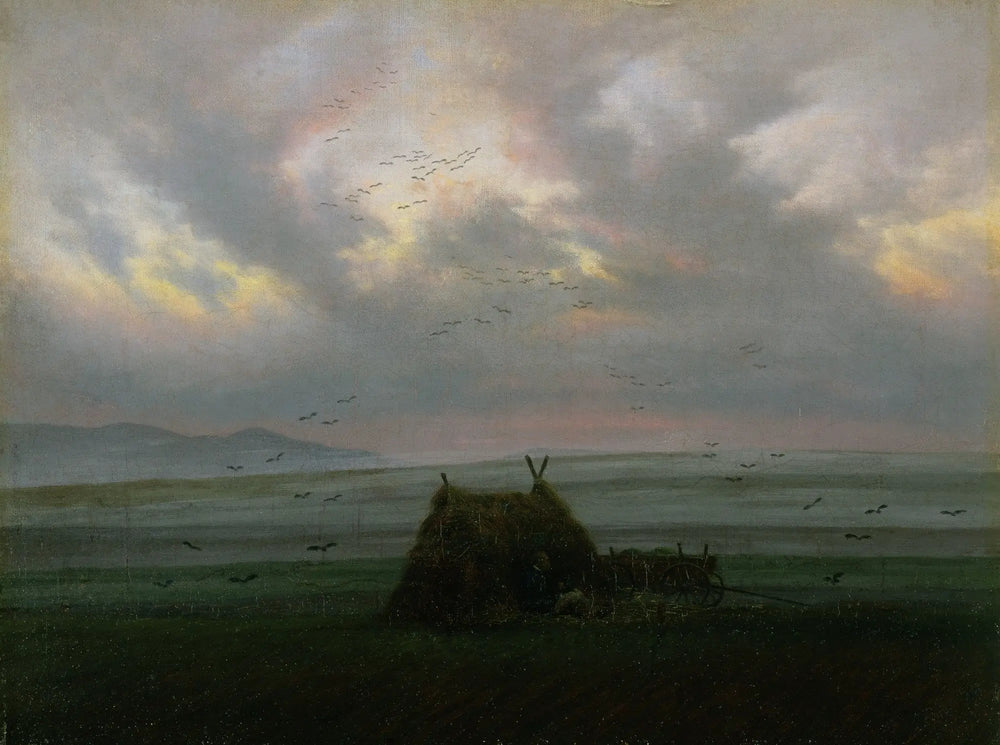 Nappe de brouillard - Caspar David Friedrich image 1 reproduction artisanale de tableau