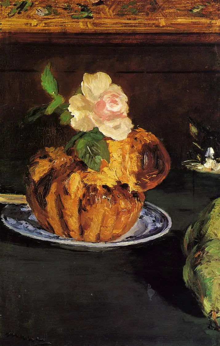 मृत प्रकृति, ब्रीओश - Édouard Manet