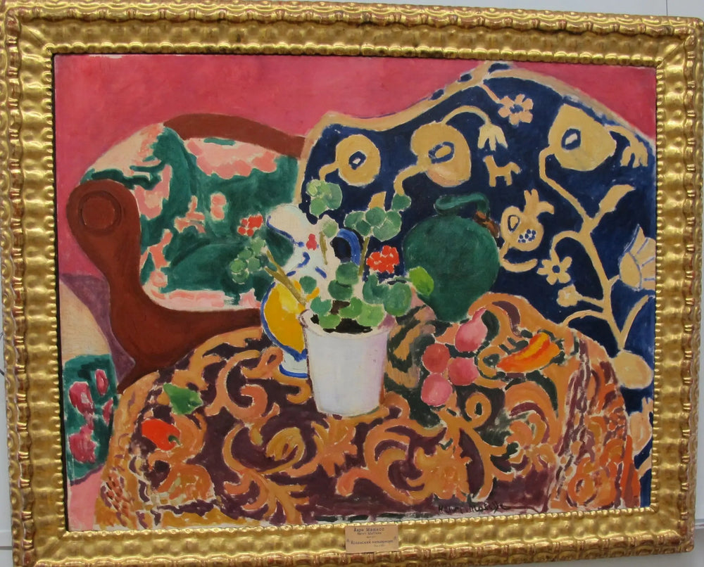 Nature morte espagnole - Henri Matisse image 1 copie peinte à la main à l’huile