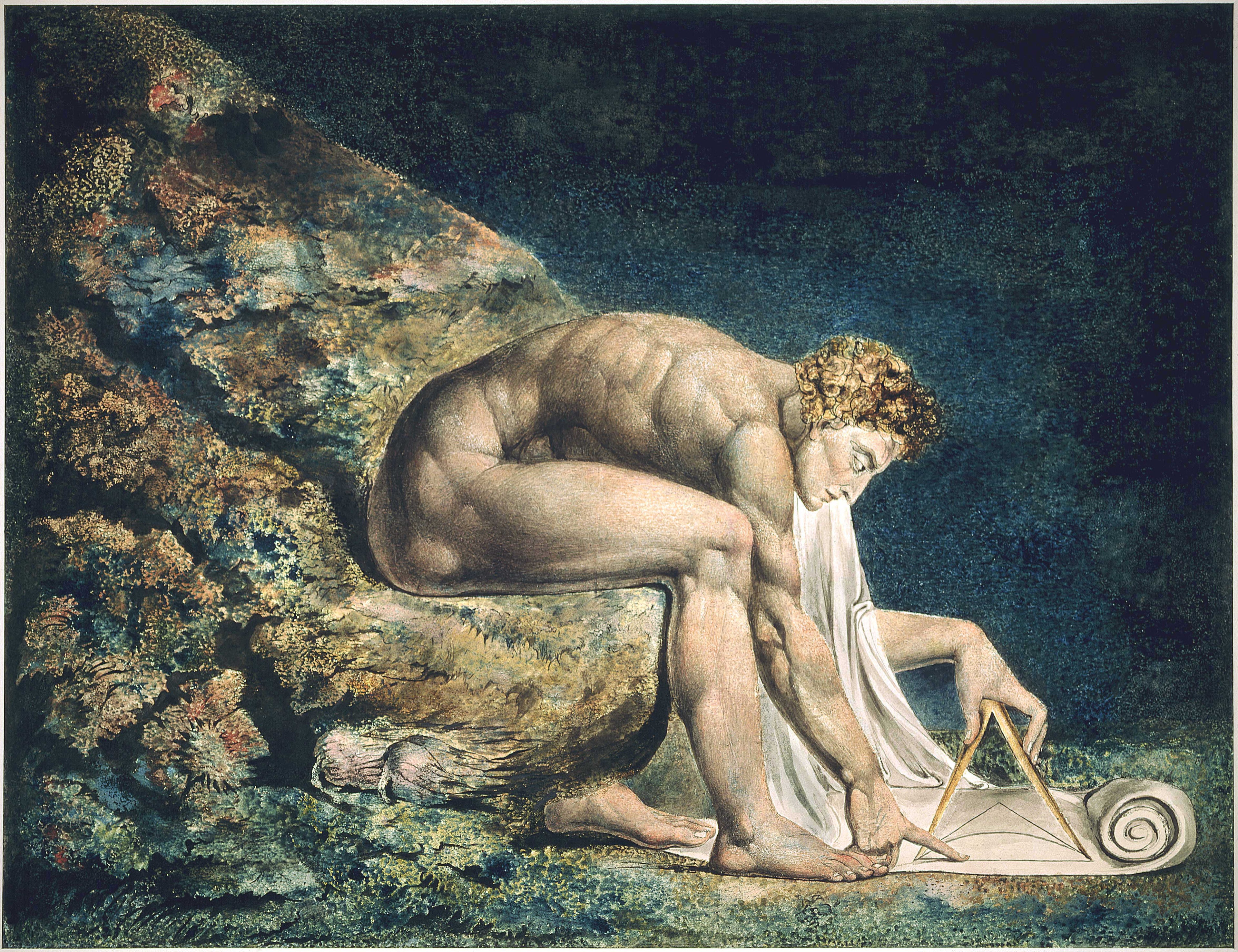 Newton - William Blake image 1 reproduction réalisée par Alpha Reproduction
