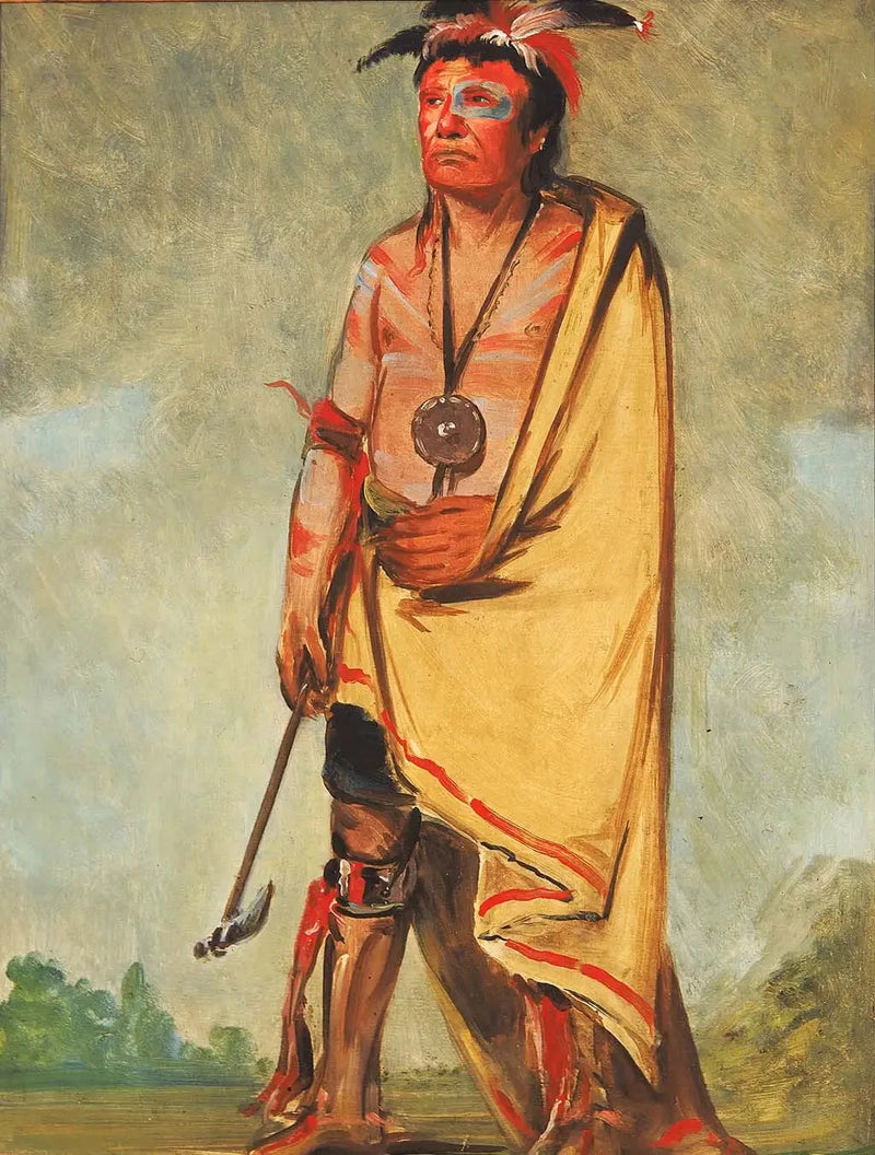 नो-आक-चू-शे-काव, जो झाड़ियों को तोड़ता है - जॉर्ज कैटलिन