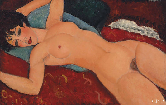 Nu couché - Amedeo Modigliani - Reproductions de tableaux et peintures haut de gamme