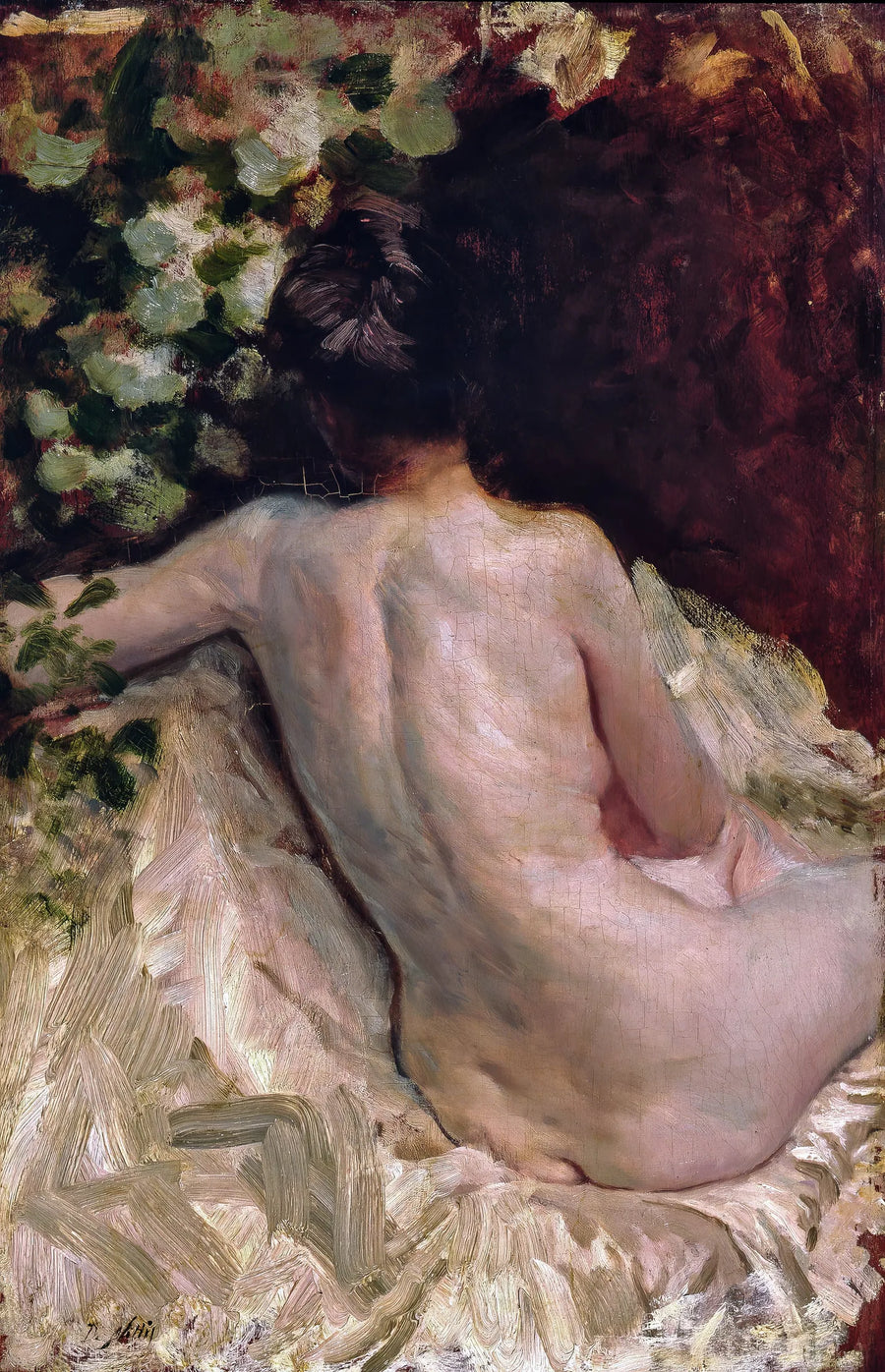पीठ से नज़ारा (लियोनटीन) - Giuseppe De Nittis