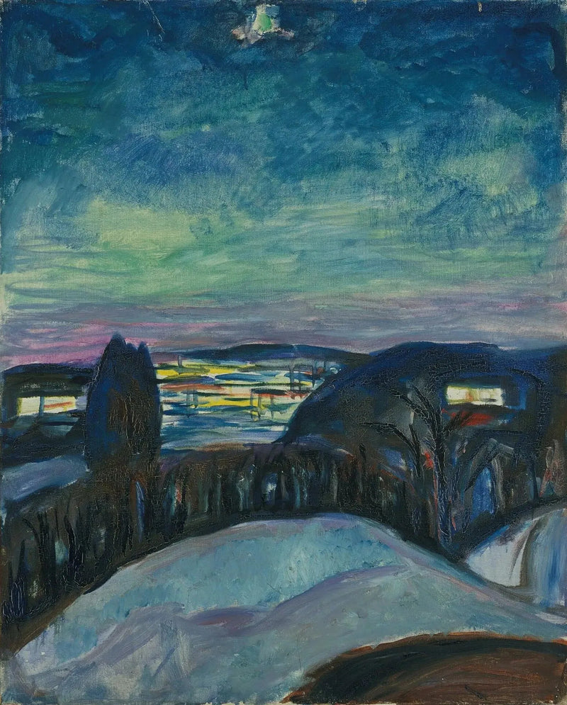 तारों भरी रात - एडवर्ड मंक