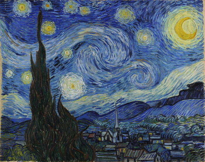 तारों भरी रात - Vincent van Gogh