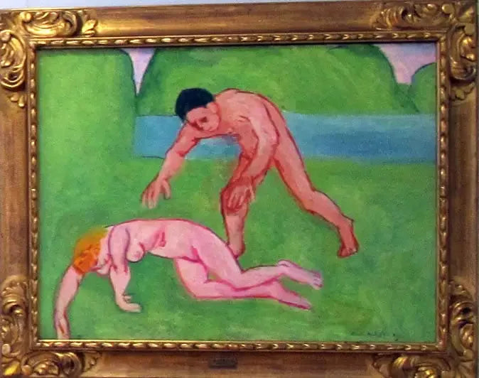 नायिका और सैटायर - हेनरी मातिस्स