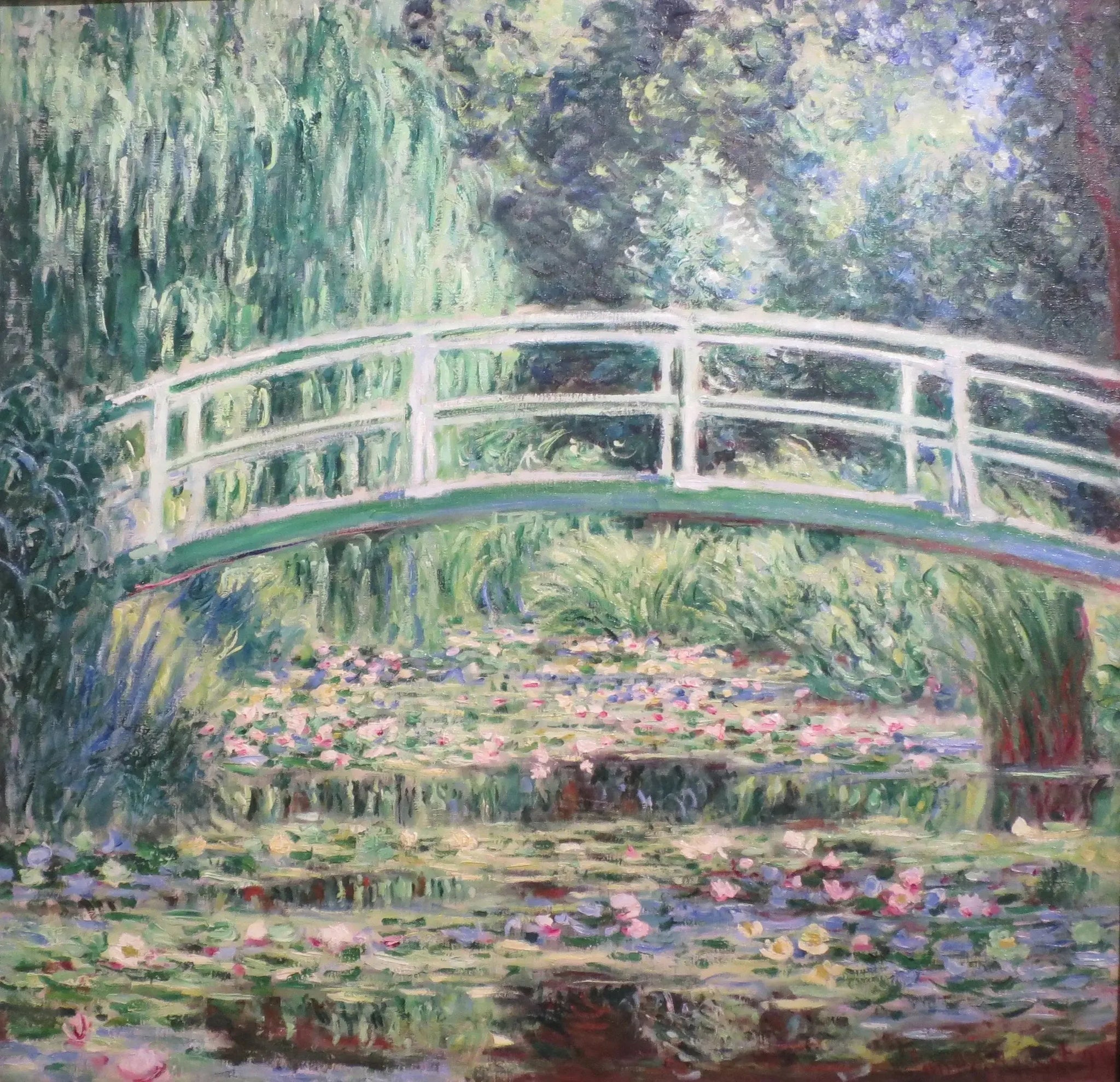 Nymphéas blancs - Claude Monet image 1 reproduction artisanale de tableau