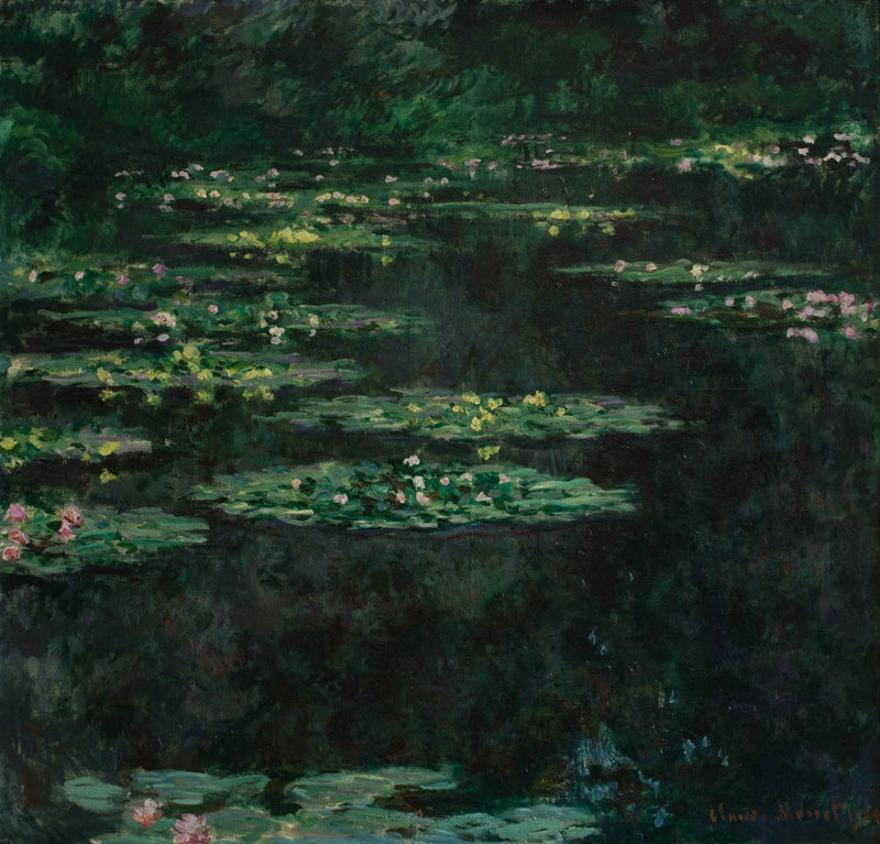 जल के लिली (1904) - Claude Monet