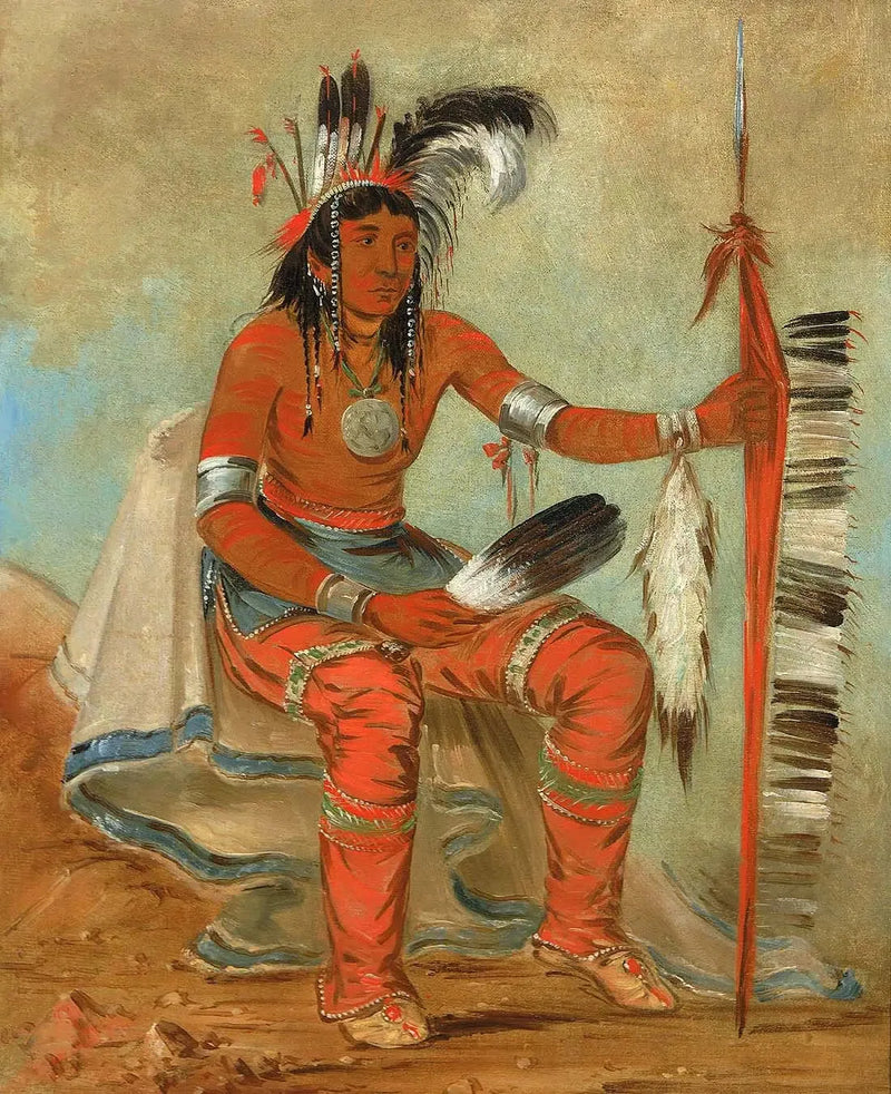 ओ'न-डैग, कौआ, एक डैंडी - जॉर्ज कैटलिन