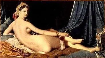 लेटी हुई ओडालिस्क, द ग्रेट ओडालिस्क - जीन-ऑगस्ट-डोमिनिक इन्ग्रेस