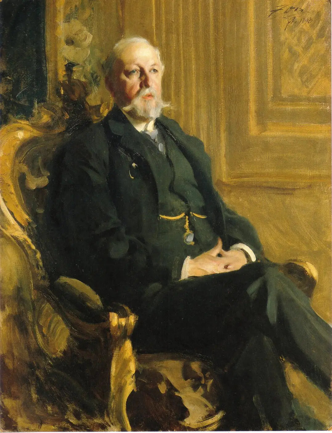 Oscar II - Anders Zorn image 1 reproduction de peinture à l’huile