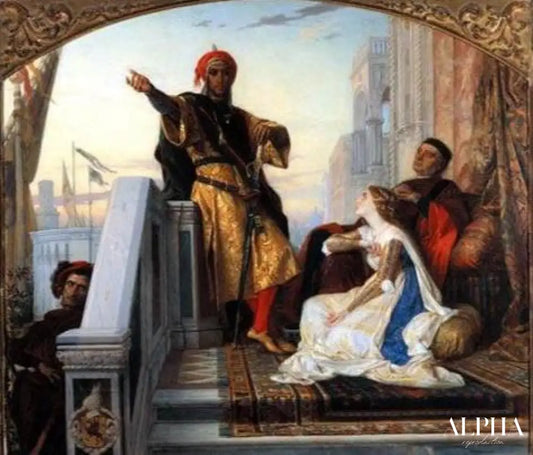 Othello racontant ses combats - Alexandre Cabanel Reproductions de tableaux à la peinture à l’huile