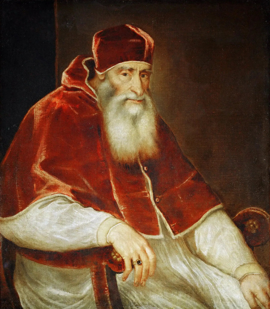 पापे पॉल III फर्नेस (1468-1549) - टिटियन
