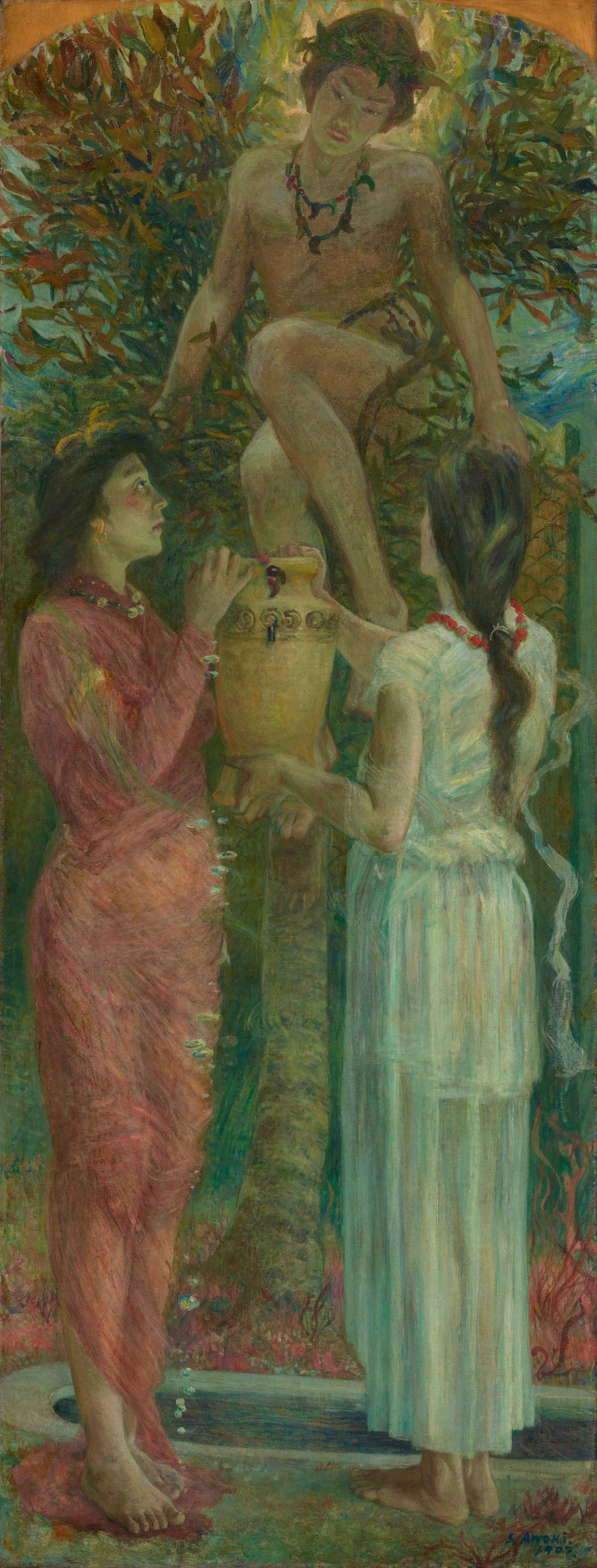 Paradis sous la mer, Aoki Shigeru, 1907