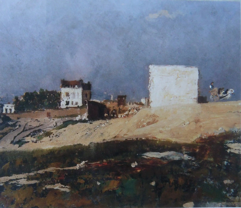 पेरिस। मोंटमार्टर। - इलिया रिपिन