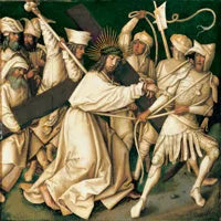 ग्रे जुनून: क्राइस्ट क्रूस पर लटक रहा है - हंस होलबीन द एल्डर