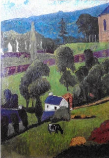 Vallée de Pont-Tadic avec la chapelle Notre-Dame des portes - Paul Sérusier