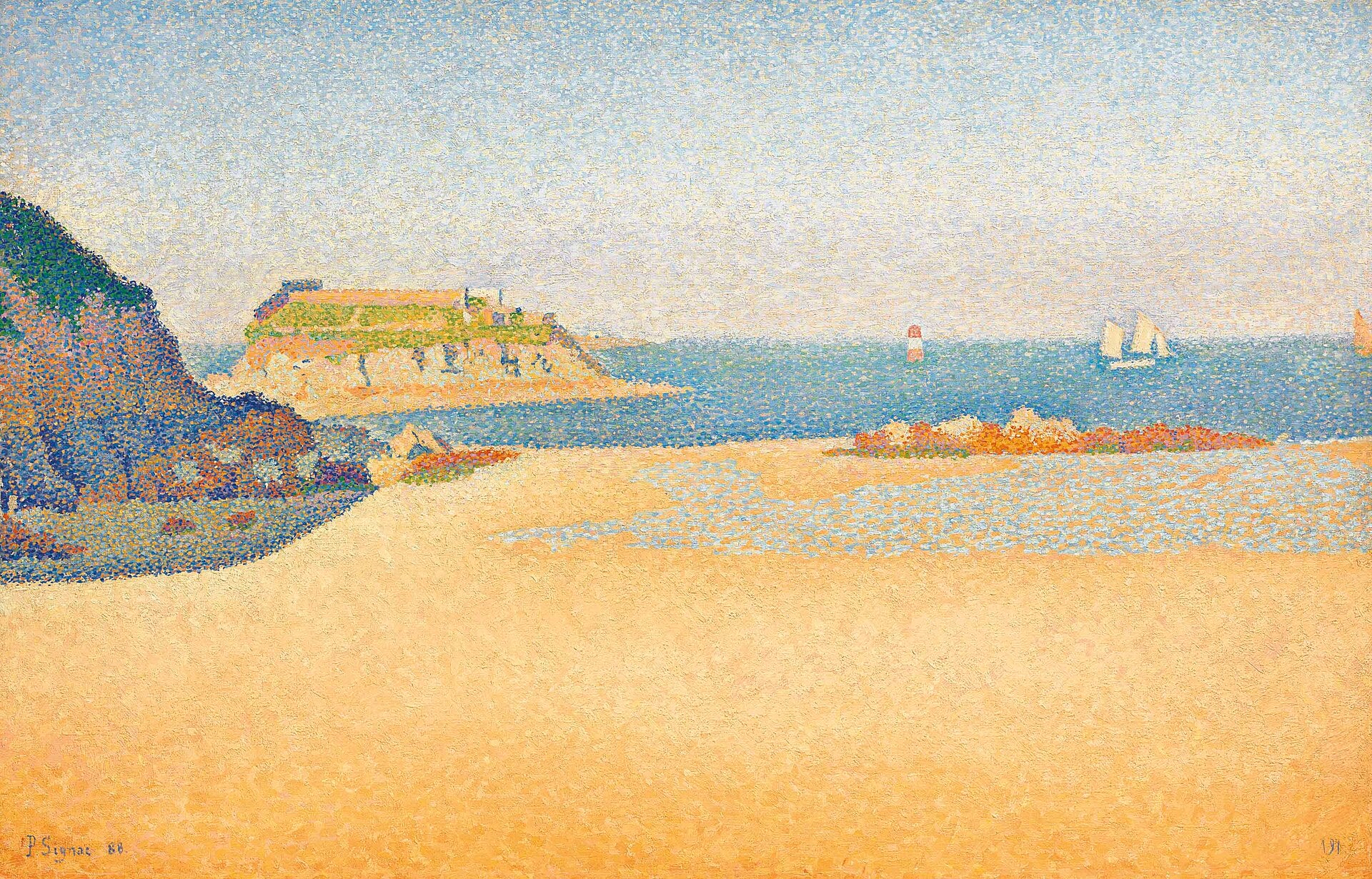 Portrieux, la comtesse, opus 191 - Paul Signac