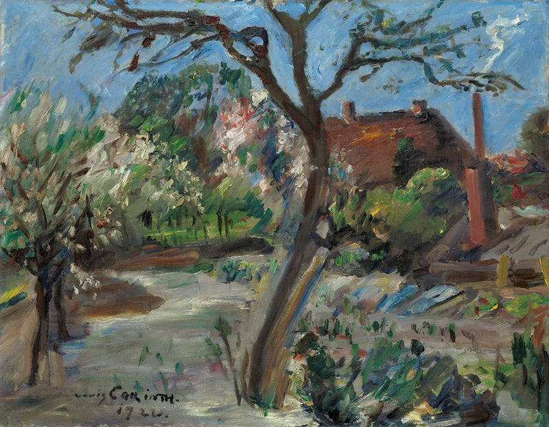 वसंत ऋतु के आरंभ का परिदृश्य - लोविस कोरिंथ