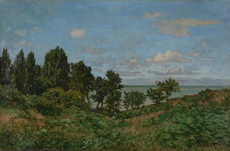 समुद्र तटीय दृश्य - Claude Monet