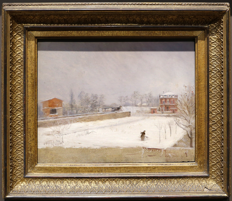 सर्दियों का परिदृश्य - Giuseppe De Nittis