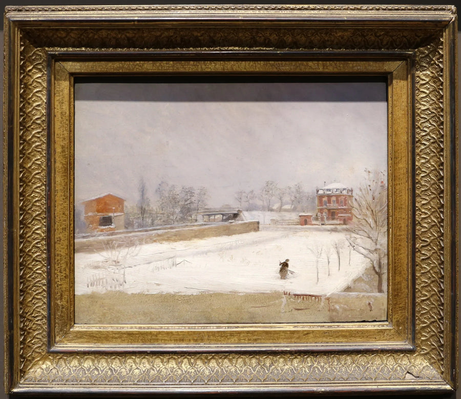 सर्दियों का परिदृश्य - Giuseppe De Nittis