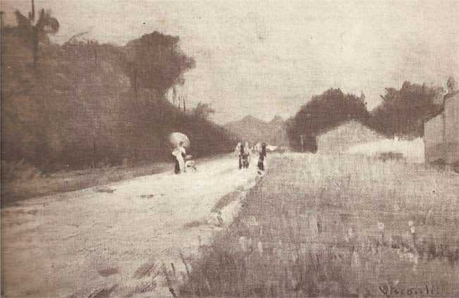 Paysage de Seine-et-Oise - Eliseu Visconti image 1 copie peinte à la main à l’huile