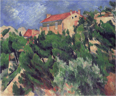 Reproduction du tableau « Paysage en Provence - Paul Cézanne » par Alpha Reproduction en peinture à l’huile